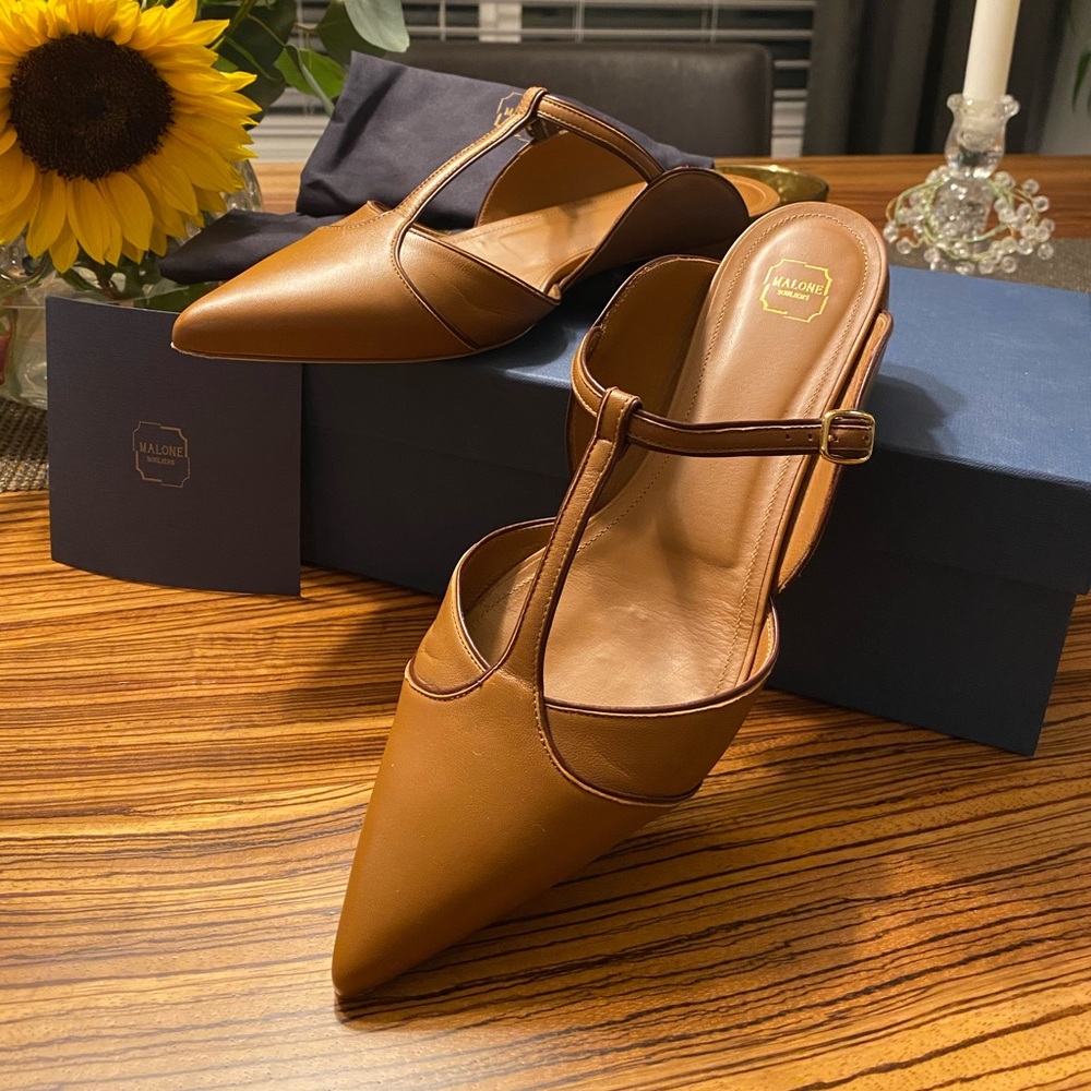 Malone Souliers Flat Mule